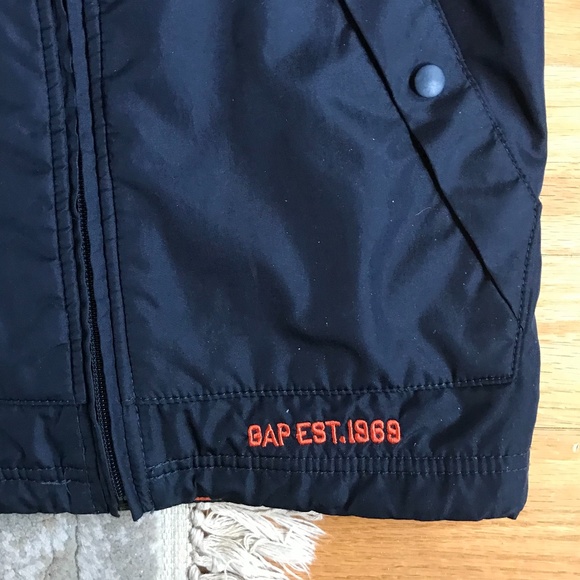 GAP Kids Hooded Spring/fall Jacket with fleece lining - size small - Picture 9 of 10